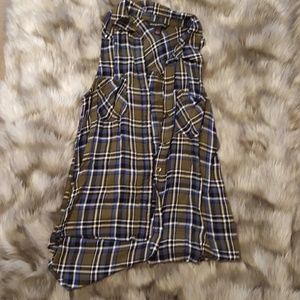 Rock Republic Sleevless Flannel